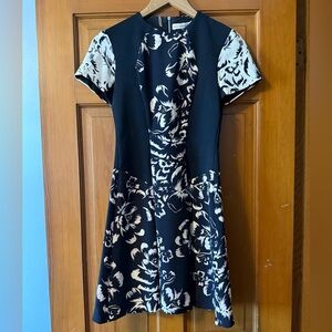 Rebecca Taylor Sill Floral Mini Dress